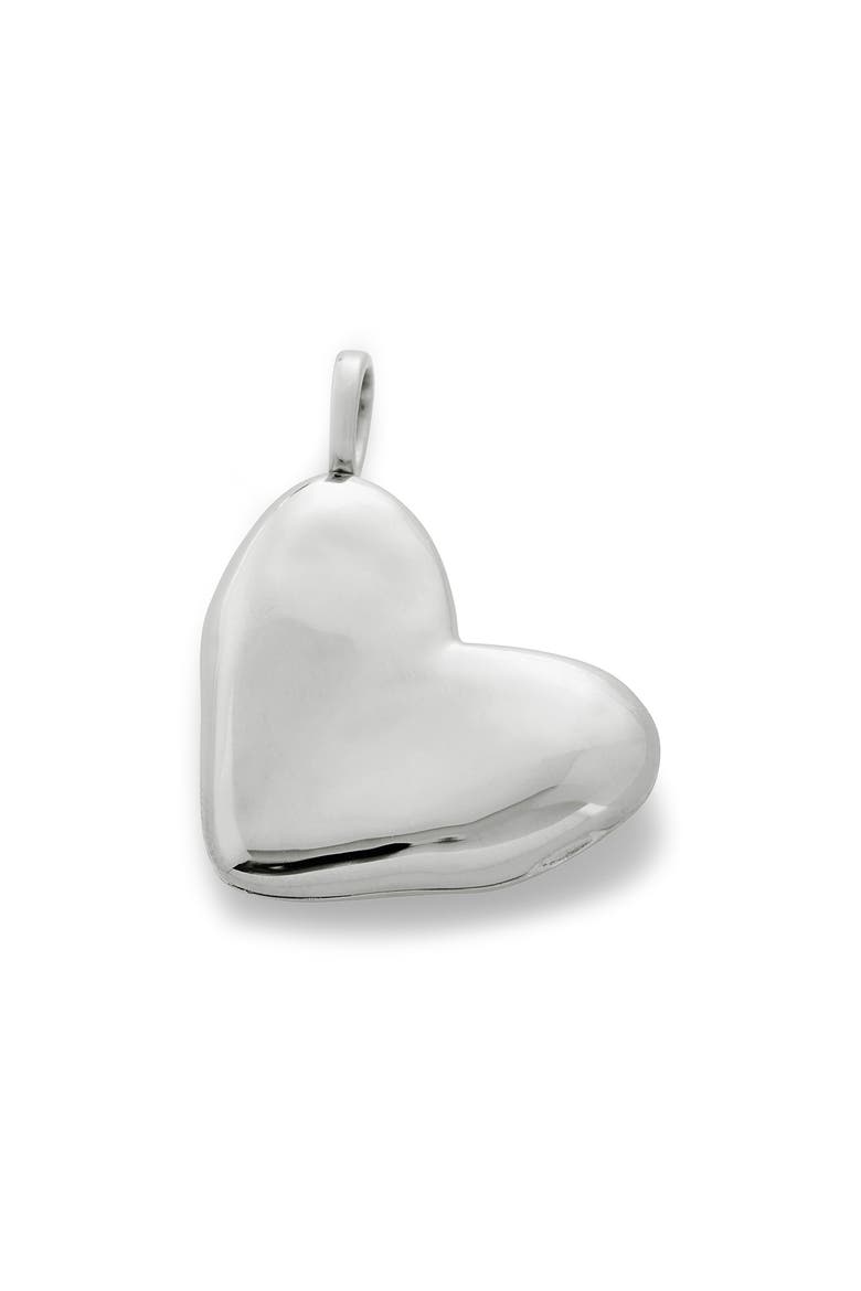 Sterling Silver Heart Locket, Main, color, STERLING SILVER