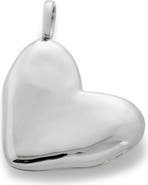Monica Vinader Sterling Silver Heart Locket