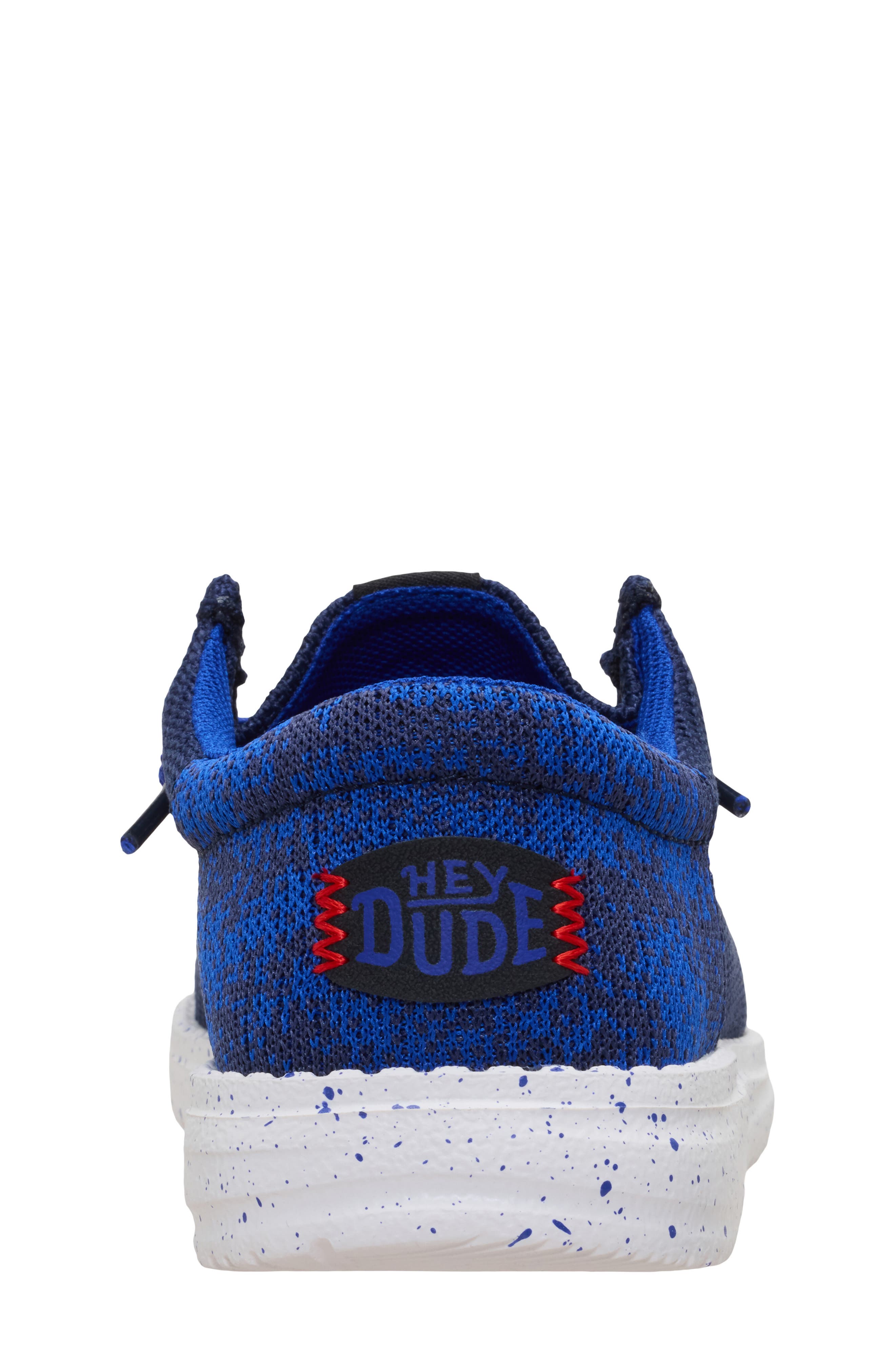 Kids' Wally Funk Y Slip-On, Alternate, color, BLUE/ BLUE
