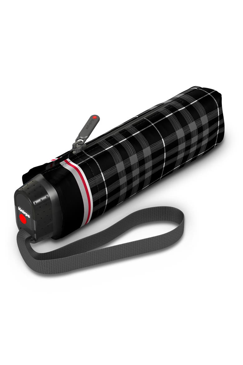 Slim Travel Umbrella, Alternate, color, ID CHECK