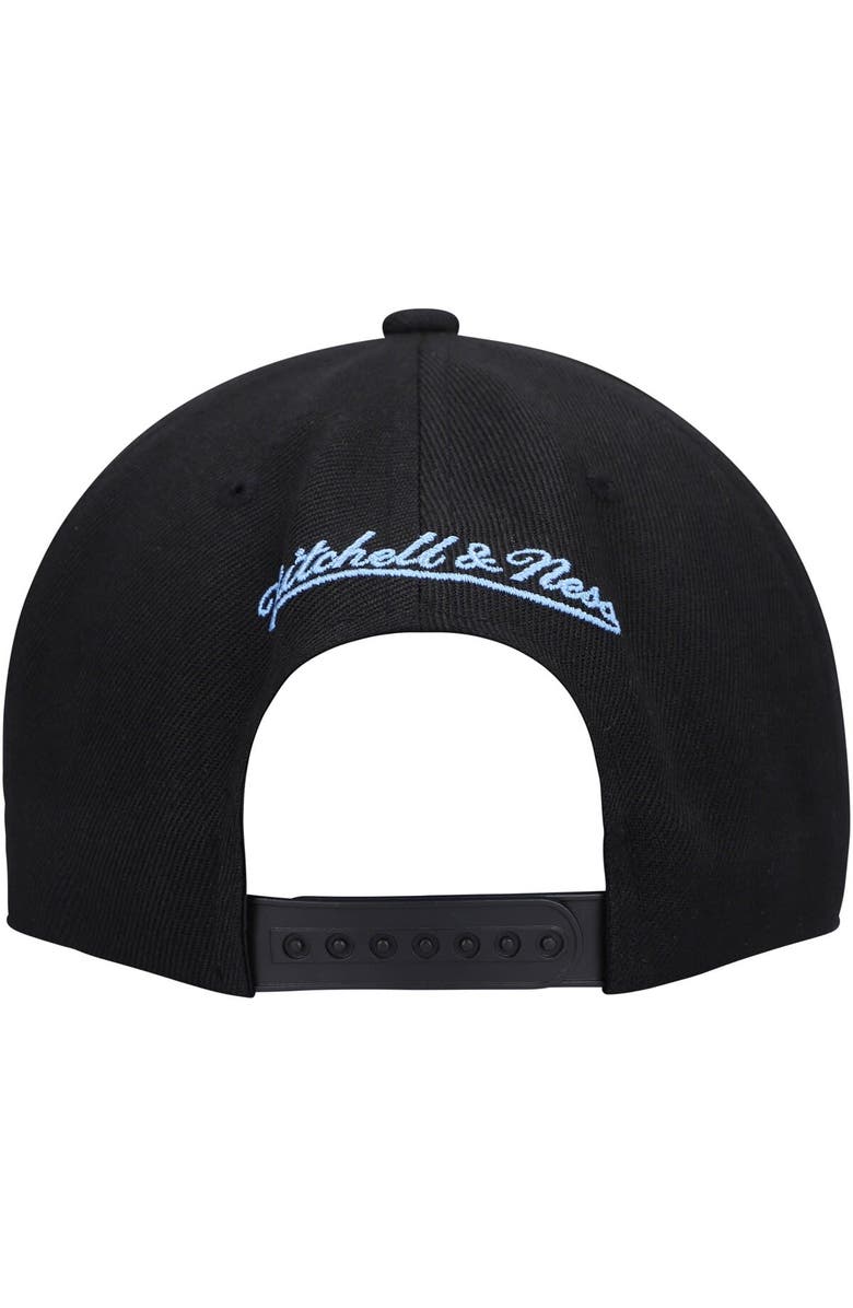 Mitchell & Ness Men's Mitchell & Ness Sky Blue Kansas City Wiz Historic Logo Since '96 Foundation Script Snapback Hat, Alternate, color,