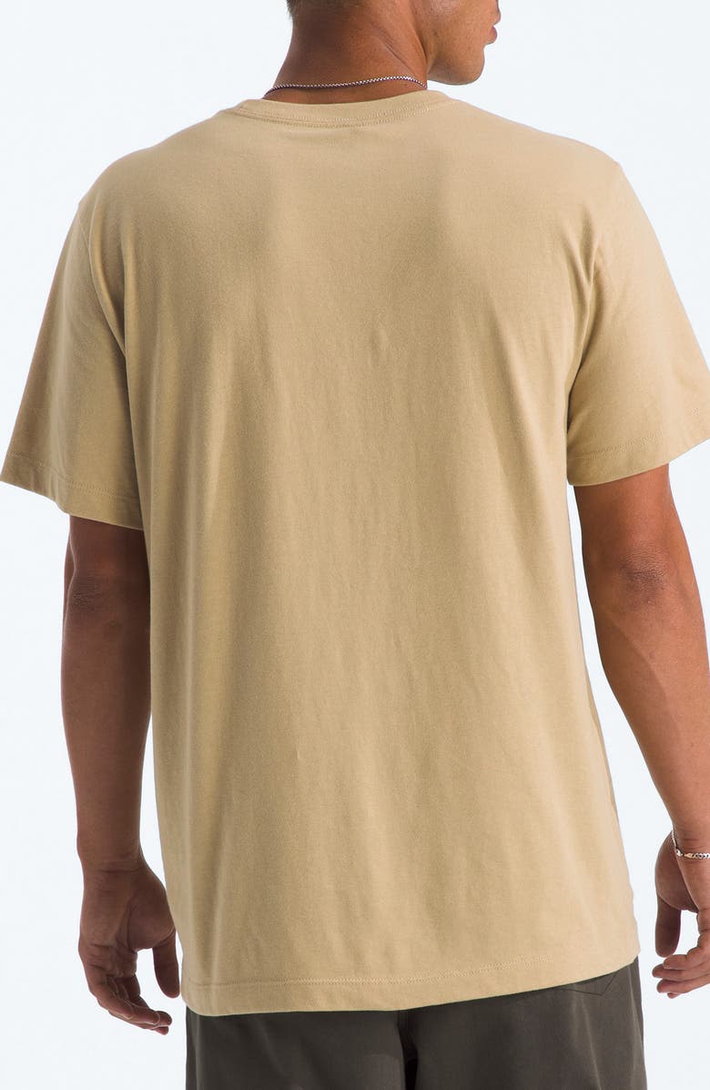 The North Face Evolution Simple Dome Cotton T-Shirt, Alternate, color, Khaki Stone