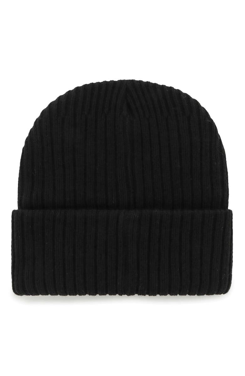 '47 Men's '47 Black New Orleans Saints Ridgeway Cuffed Knit Hat, Alternate, color, Black