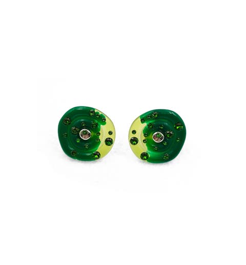 SUN POWERS® Resin Saucer Earrings