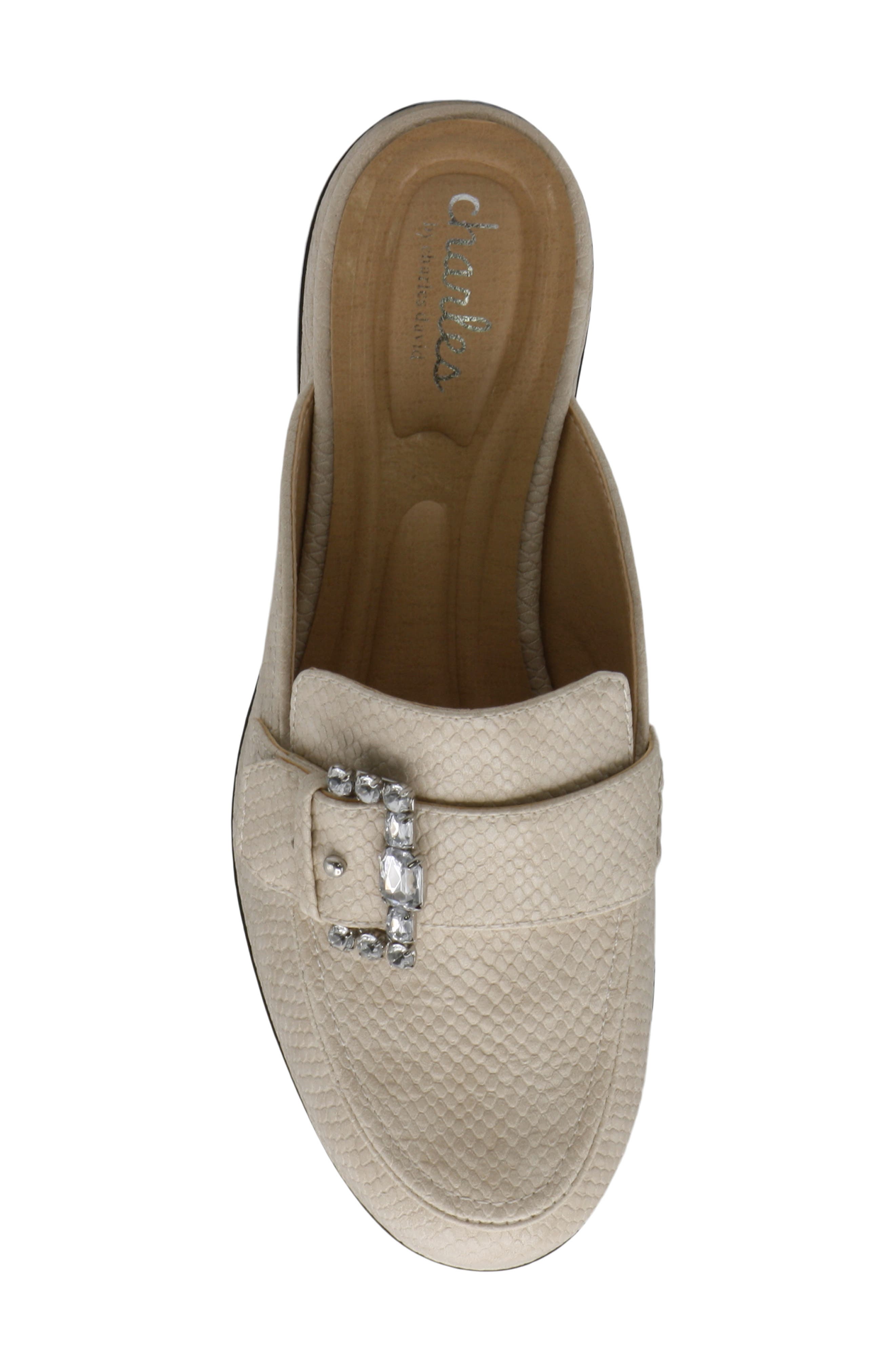 Charles by Charles David Babs Loafer Mule, Alternate, color, Ecru-Sn