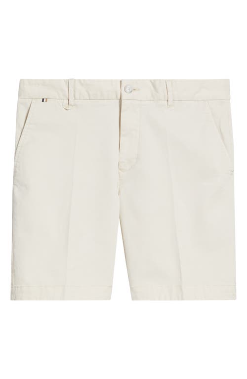 Hugo Boss Boss Slice Shorts In Open White