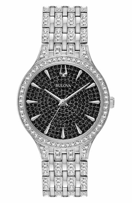 BULOVA Swarovski® Crystal Bracelet Watch, 32mm