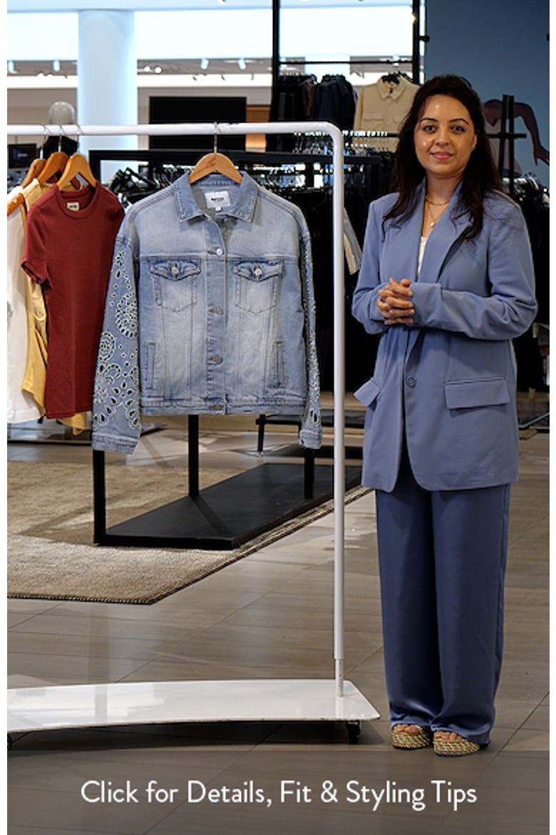 Embroidered Denim Jacket video