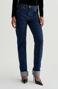 AG The Boyfriend Mid Rise Relaxed Straight Leg Jeans