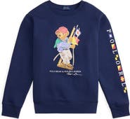 Polo Ralph Lauren Kids' Polo Bear Fleece Crewneck Sweatshirt