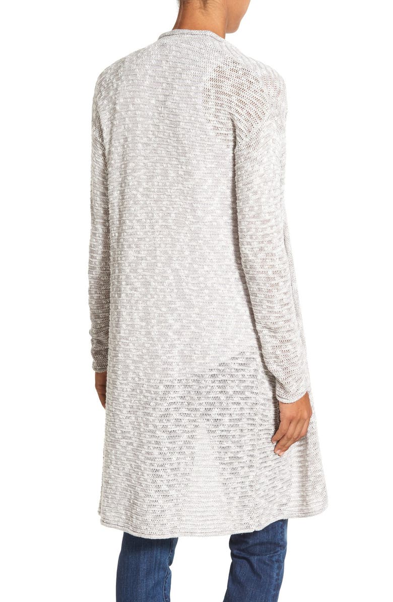 Caslon<sup>®</sup> Open Stitch Long Cardigan, Alternate, color,
