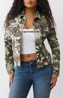 True Religion Camo Shirt Jacket