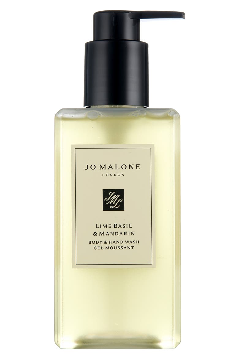 Lime Basil & Mandarin Body & Hand Wash, Main, color, NO COLOR