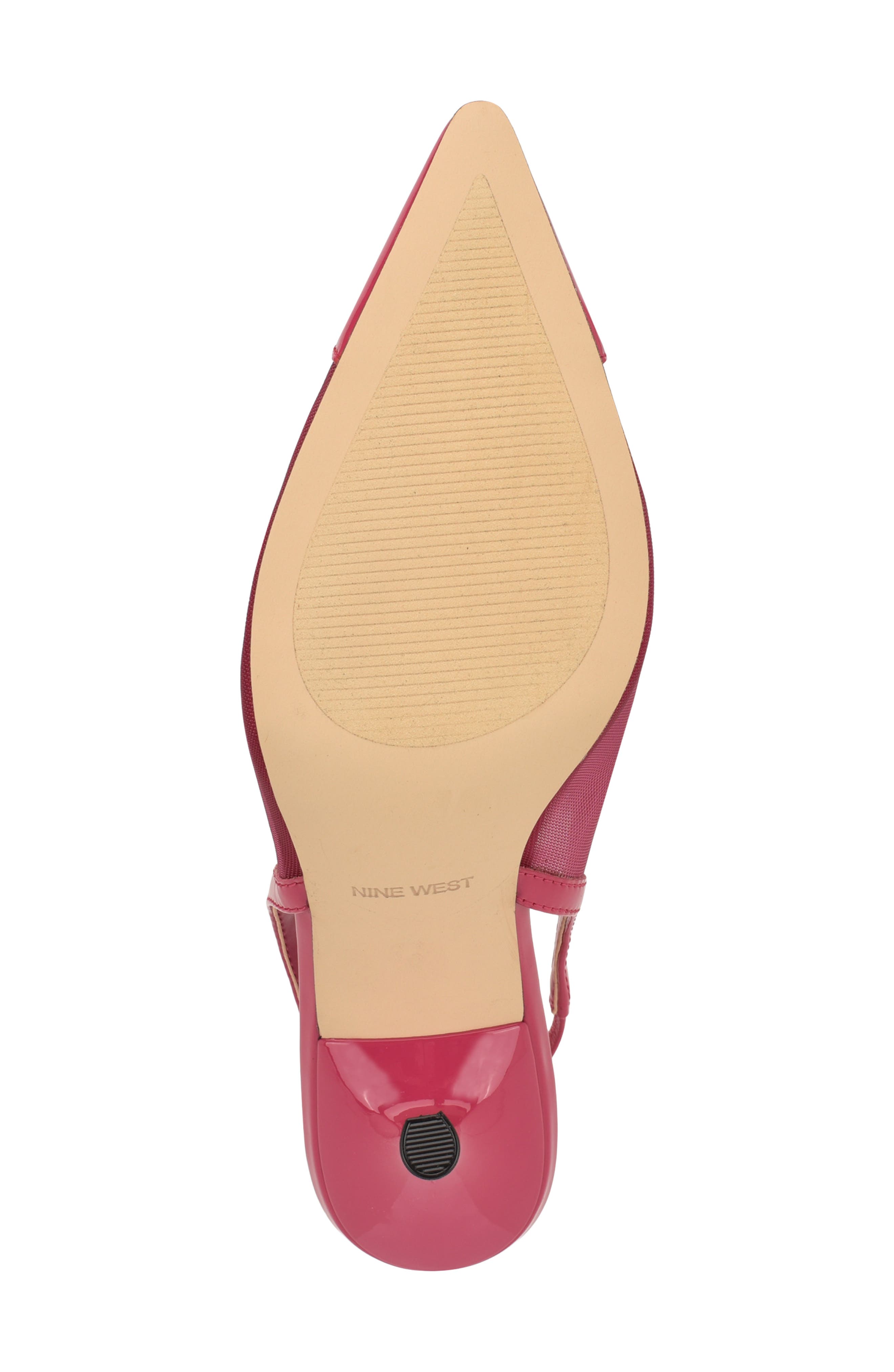 Jermain Slingback Pointed Toe Pump, Alternate, color, MEDIUM PINK