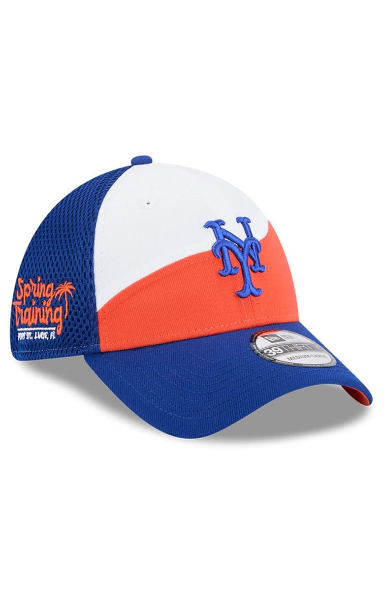 New Era Men's New Era  Orange/Blue New York Mets 2025 Spring Training 39THIRTY Flex Hat, Alternate, color, 