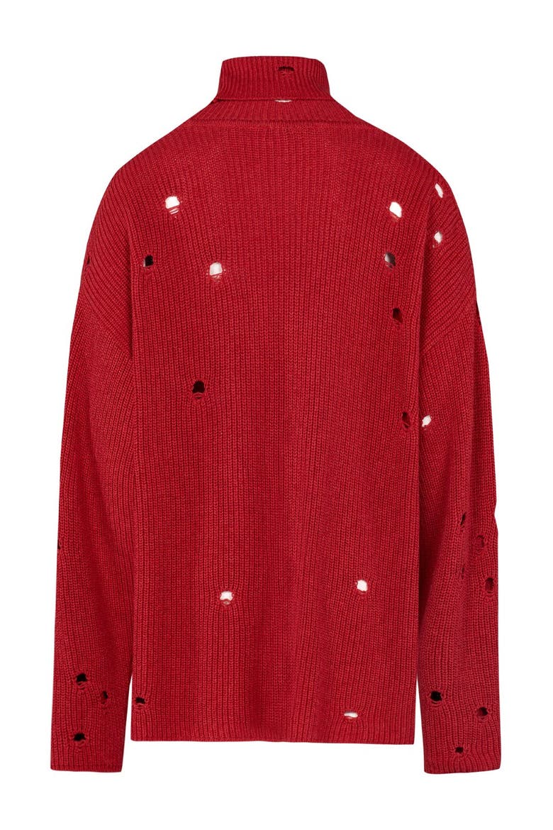 Cashmere Blend  Your *Itch High Neck Sweat, Alternate, color, Red