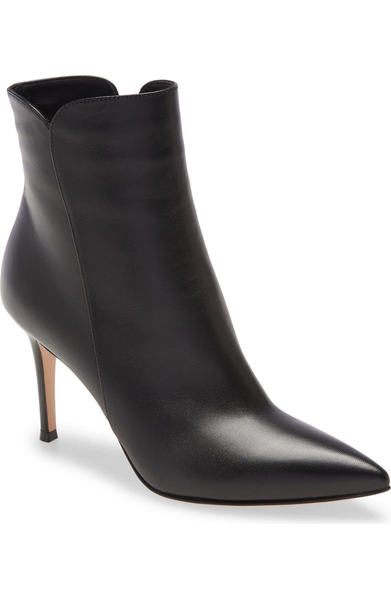 Gianvito Rossi Pointy Toe Bootie, Main, color,