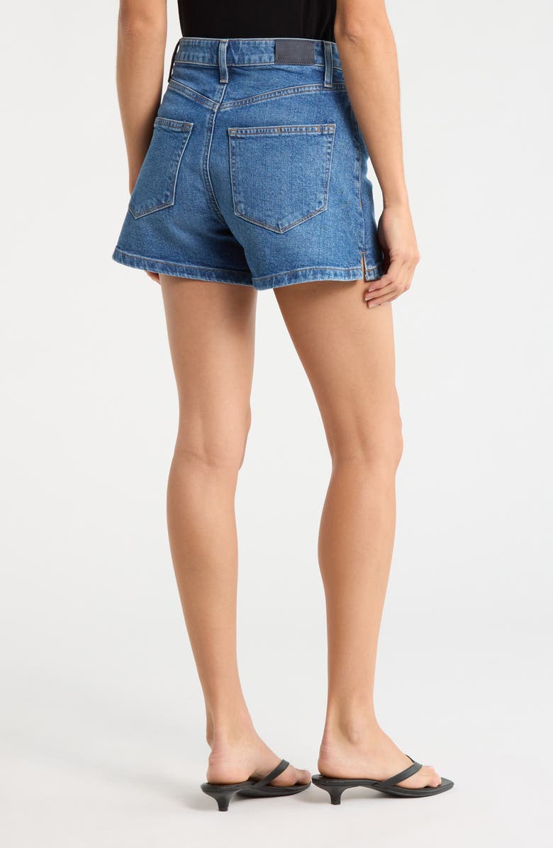 PAIGE Dani Denim Shorts, Alternate, color, Carver