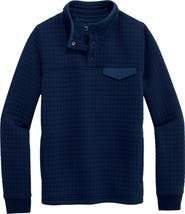 vineyard vines Kids' Navigator Quilted Quarter Snap Pullover