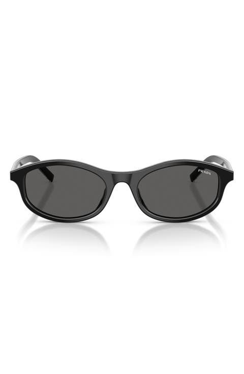 PR D17S 52mm Oval Sunglasses