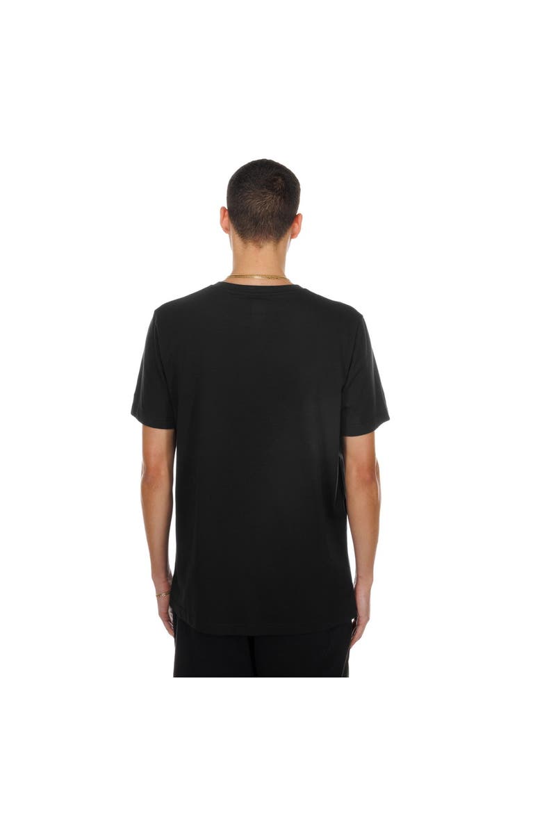 Men's New Era  Black San Antonio Spurs Chest Stamp T-Shirt, Alternate, color, Black