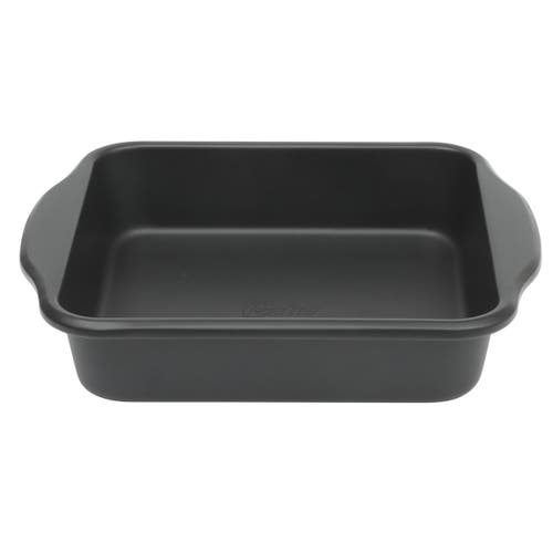 Oster Teston Platinum Collection 8 Inch Nonstick Carbon Steel Square Cake Pan In Black