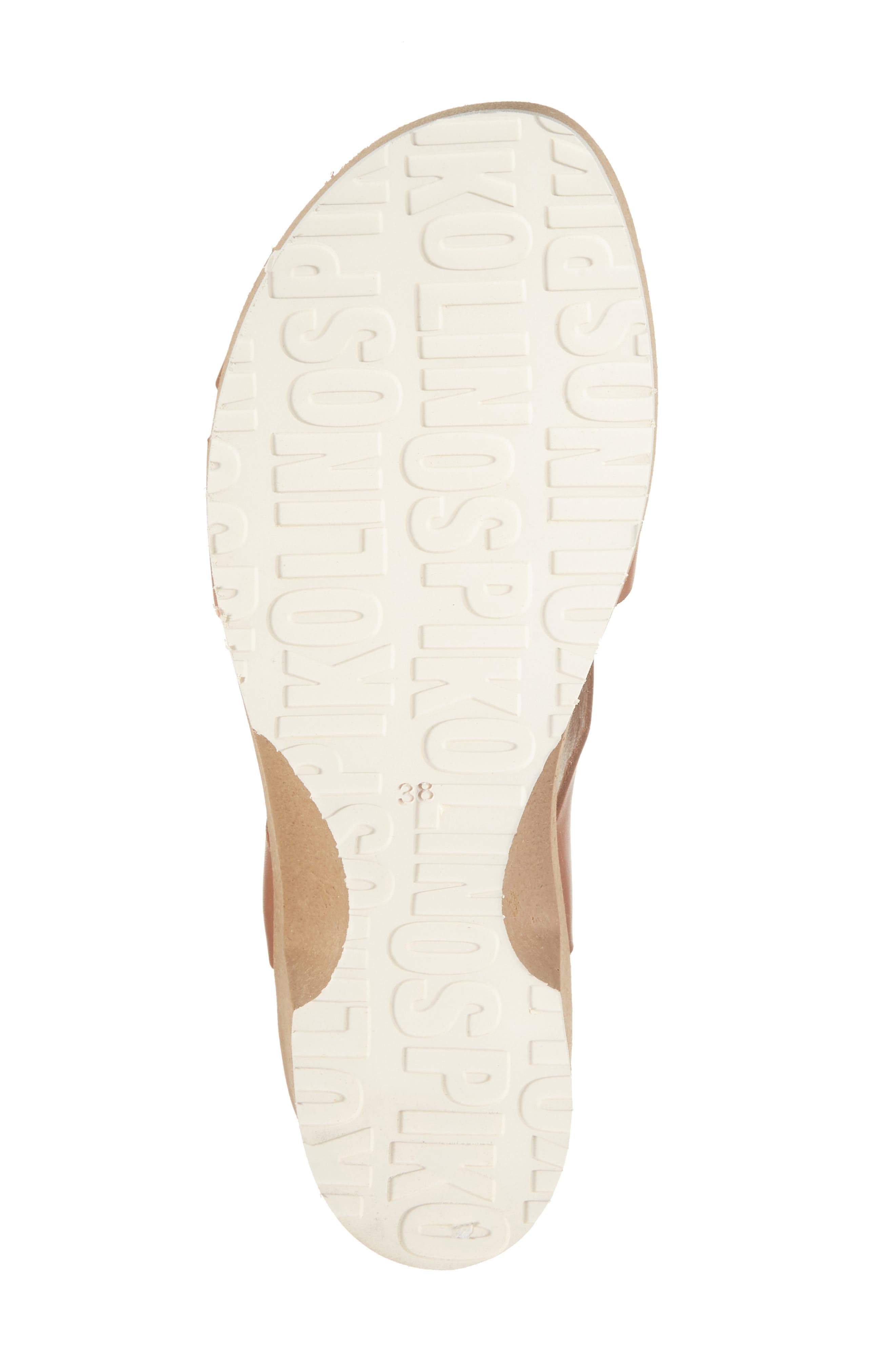 PIKOLINOS Arenales Wedge Slingback Sandal, Alternate, color, Brandy