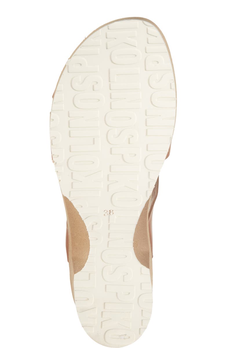 PIKOLINOS Arenales Wedge Slingback Sandal, Alternate, color, Brandy