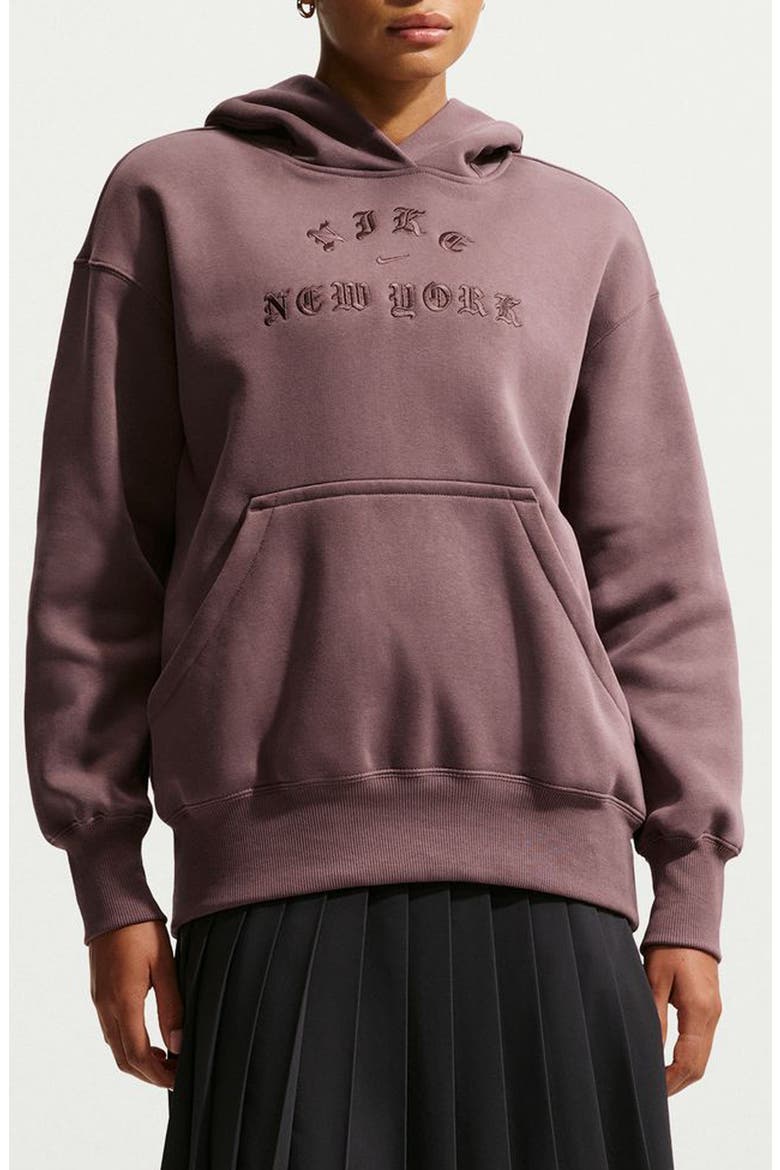 Sportswear Phoenix Oversize Hoodie, Main, color, TATTOO/ BROWN BAROQUE
