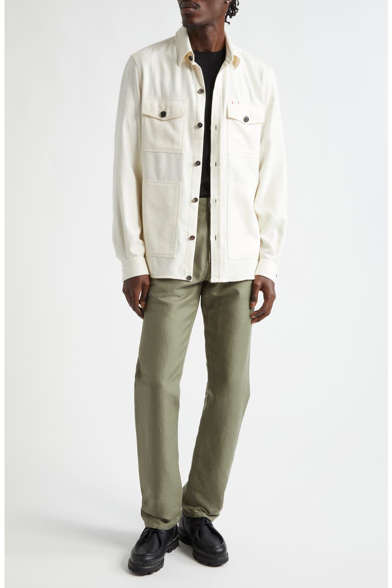 The Button-Up Overshirt, Alternate, color, OPEN WHITE