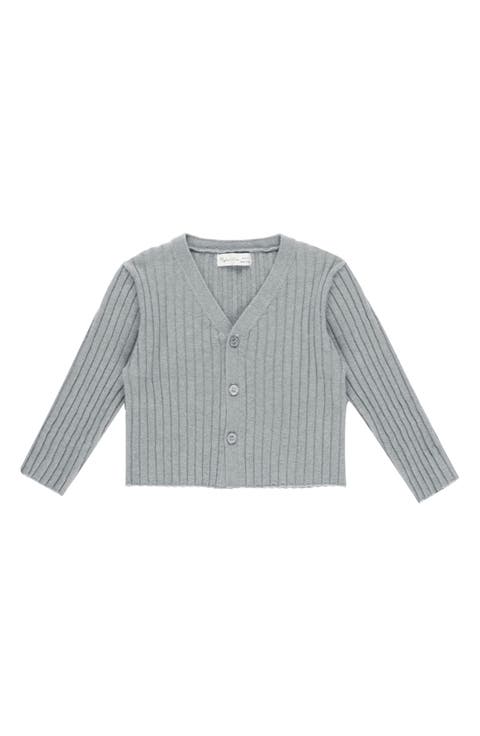 Kids' Ribbed Cardigan