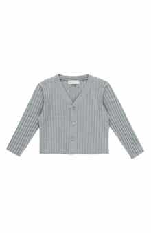 Kids' Ribbed Cardigan