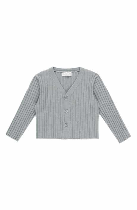 Kids' Ribbed Cardigan