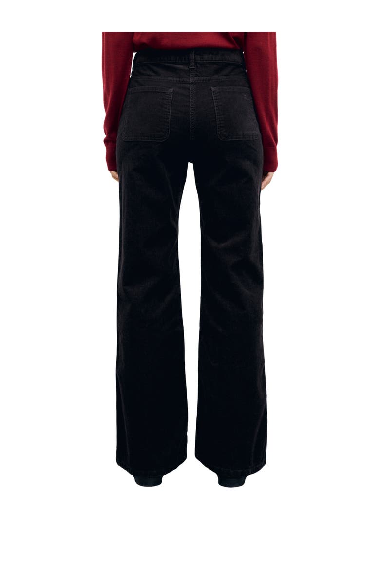 Mael Corduroy Flared Jeans, Alternate, color, Cinnamon