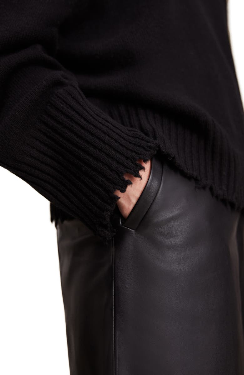 AllSaints Kiera Cashmere Blend Crewneck Sweater, Alternate, color,