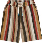 Scotch & Soda Kids' Stripe Knit Shorts