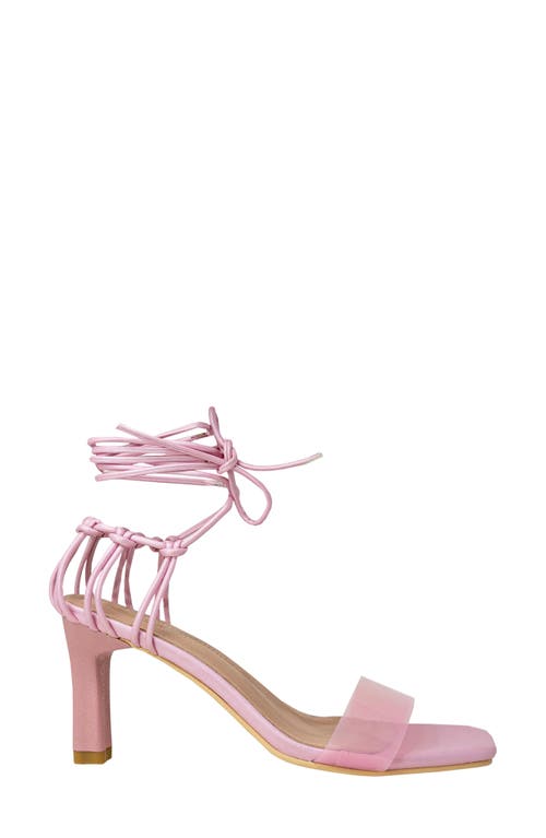 Chase & Chloe Chase And Chloe Vance Ankle Wrap Sandal