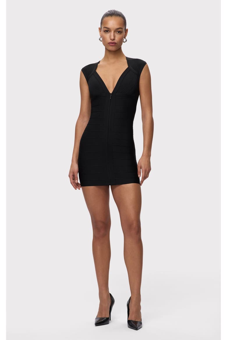The Red Carpet Dress, Alternate, color, BLACK