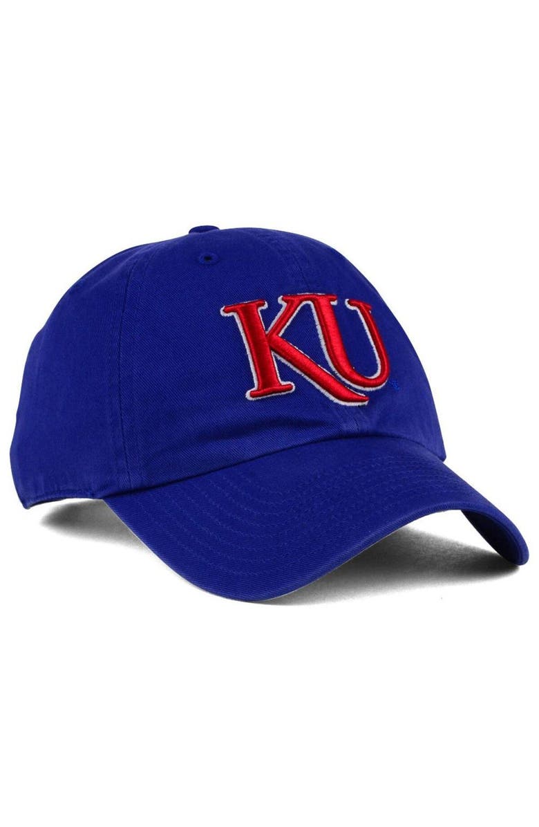 '47 Men's '47 Royal Kansas Jayhawks Clean Up Adjustable Hat, Alternate, color, Royal