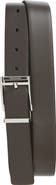 FERRAGAMO Reversible Calfskin Leather Belt