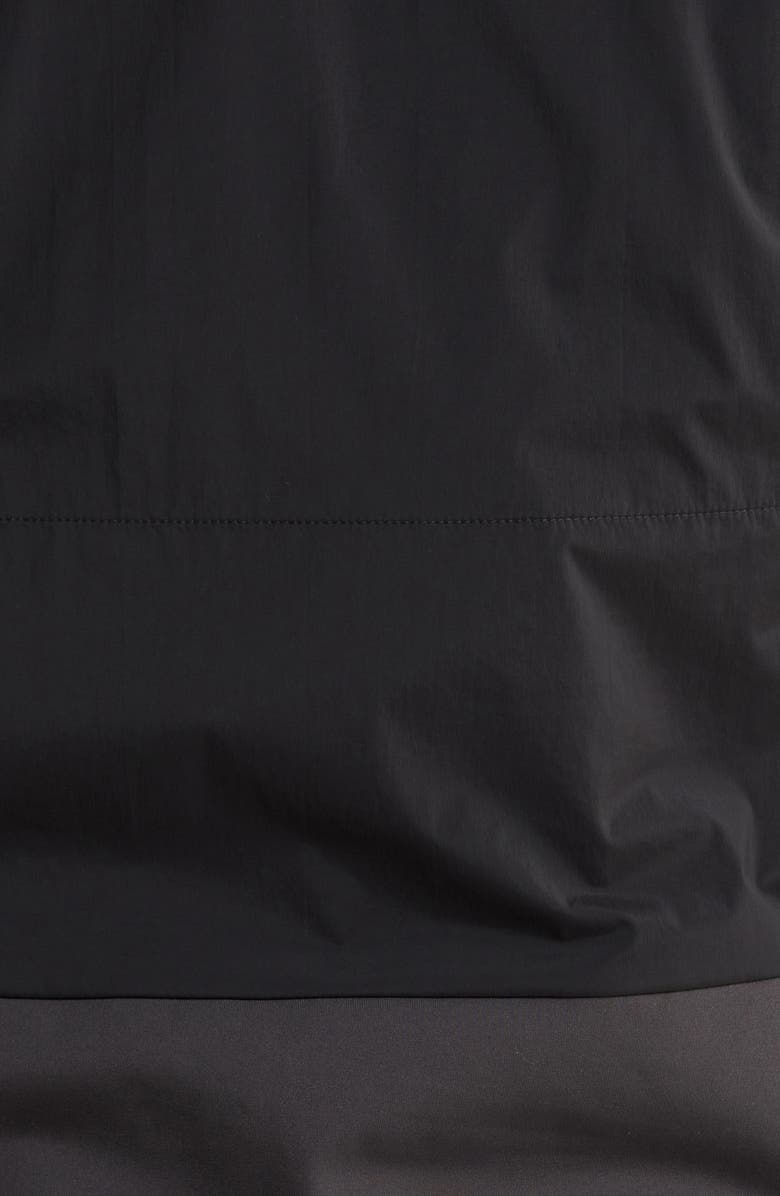 Vuori Chilled Out Water Repellent Insulated Training Jacket, Alternate, color, Washed Black