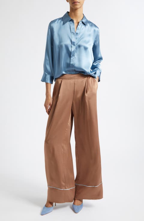 Tavia Satin Pants