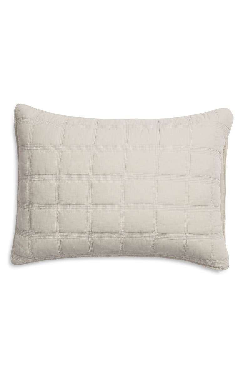 Treasure & Bond Quilted Everyday Stonewashed Sham, Main, color,
