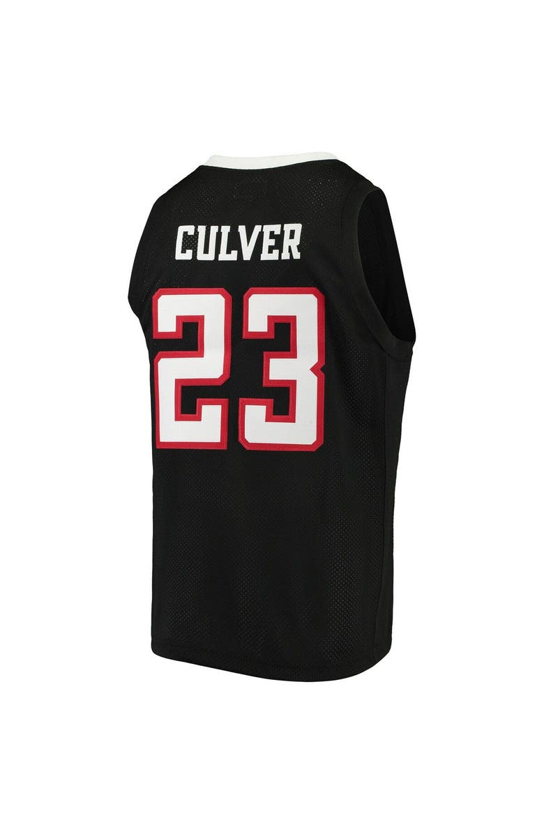 Retro Brand Men's Original Retro Brand Jarrett Culver Black Texas Tech Red Raiders Alumni Basketball Jersey, Alternate, color, Black