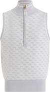 Varley Vincent Sleeveless Half Zip Jacquard Sweater