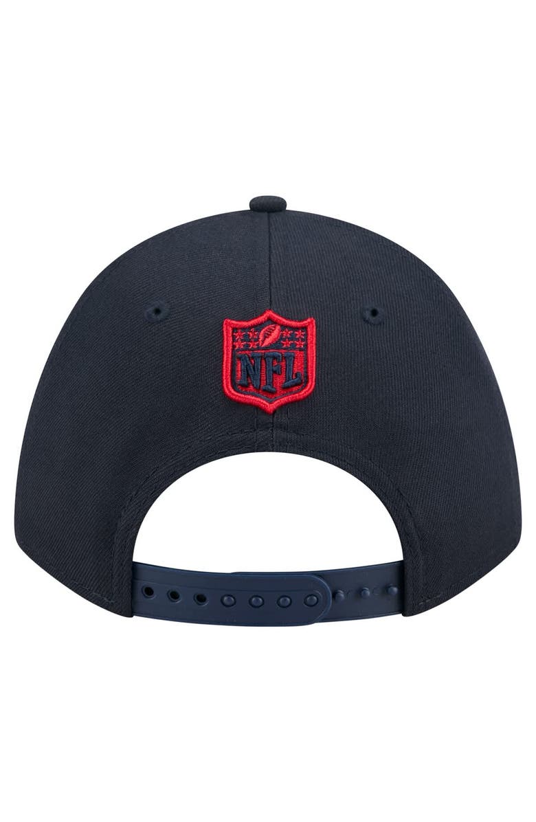 New Era Men's New Era Navy Houston Texans Team Collection 9FORTY M-Crown Adjustable Hat, Alternate, color,