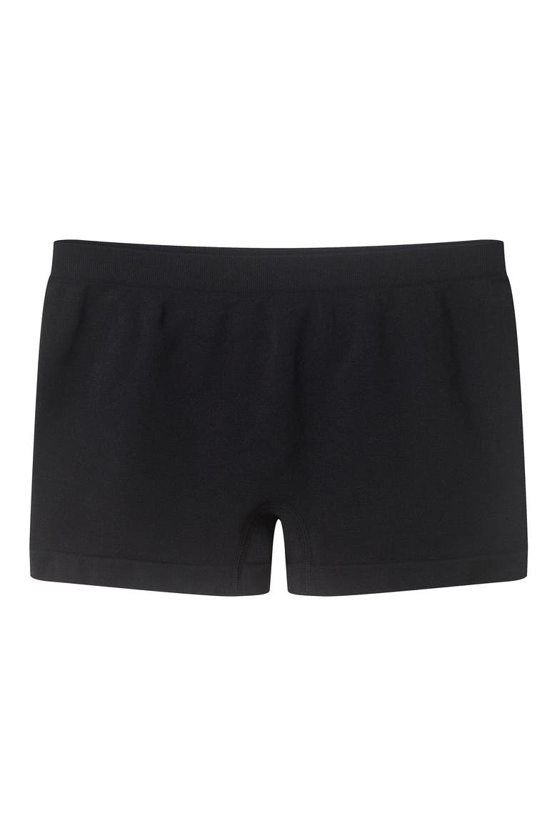 Kids' 2-Pack Knit Shorts, Alternate, color, WHITE BLACK