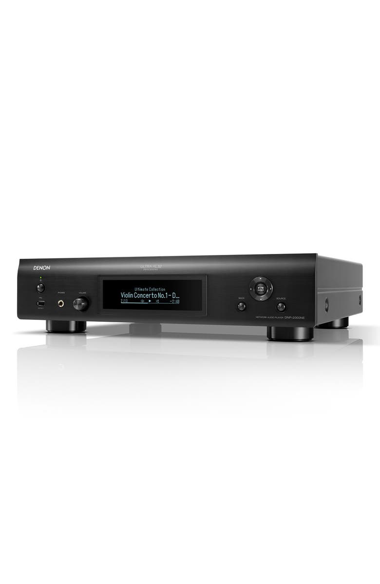 Denon DNP-2000NE Network Player with Ultra AL32 Processing and HEOS Built-In, Alternate, color, Black