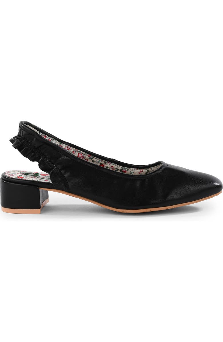 BC Footwear Satchel Slingback Pump, Alternate, color, Black