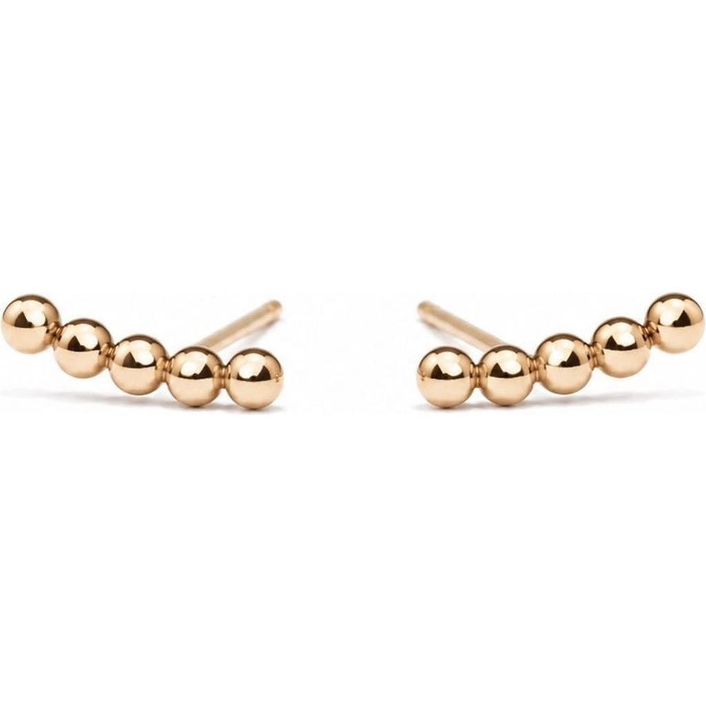 Able Caesar Stud Earrings In Gold
